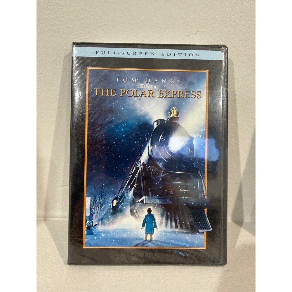 The Polar Express DVD 2004 Full Screen Edition Tom Hanks NEW Factory Sealed